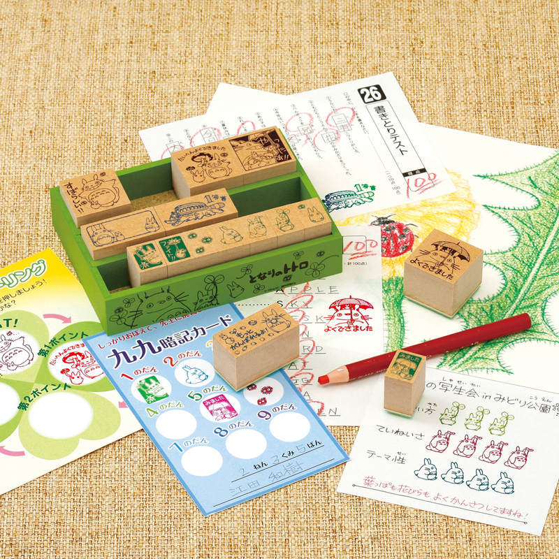 となりのトトロ 木製ごほうびスタンプ Dx 教員 先生スタンプ専門店きゃらポン となりのトトロ 木製ごほうびスタンプ Dx 教員 先生スタンプ専門店きゃらポン