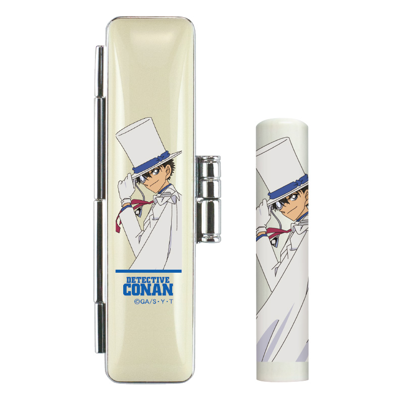 名探偵コナン 桐箱印鑑セット キッド 印面サイズ 12mm | きゃらポン