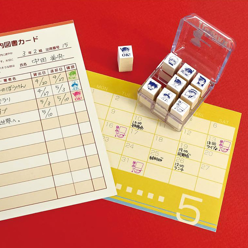 名探偵コナン ビバリー チェックスタンプ キャラクターグッズ専門店きゃらポン