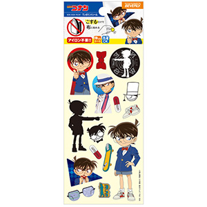 名探偵コナン ビバリー ノンアイロンプリント ワンポイント