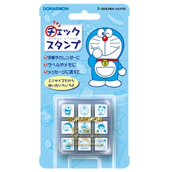 ドラえもん　ビバリー　チェックスタンプ