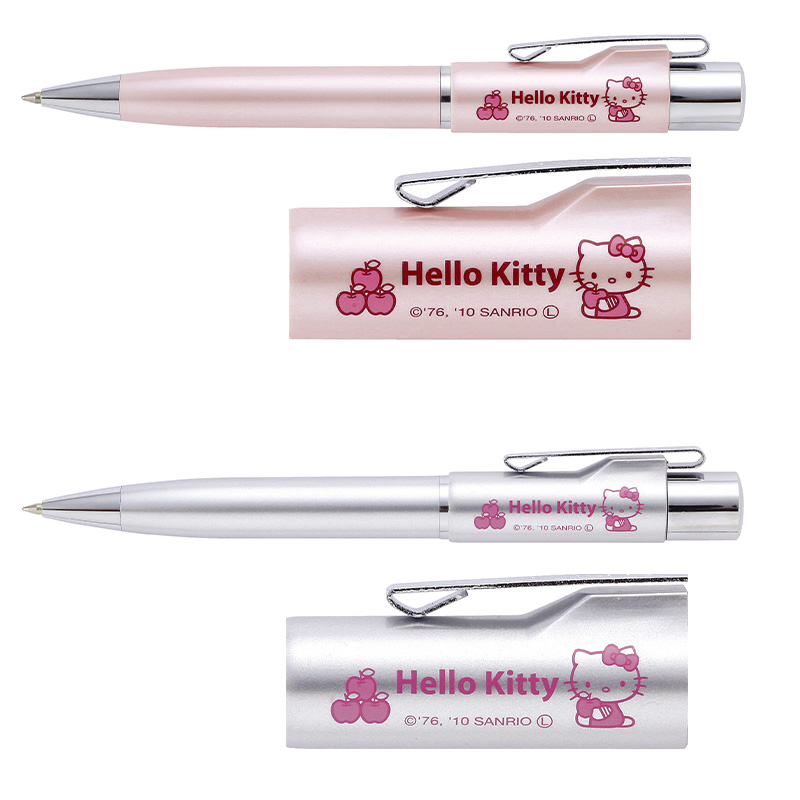 ハローキティ タニエバー スタンペンGノック式(既製品) 9mm丸浸透ネーム印(楷書体)