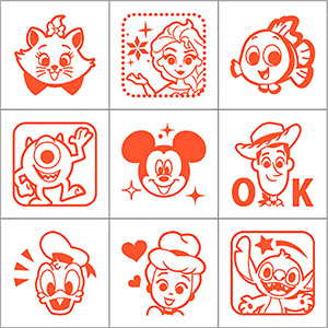 ディズニー100 チェックスタンプ