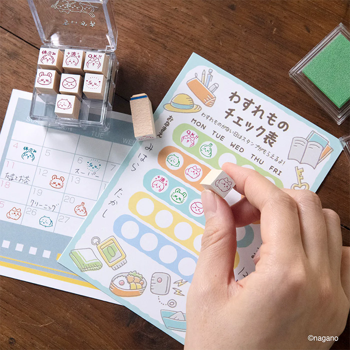 ちいかわ チェックスタンプ パーティー