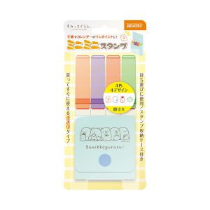 すみっコぐらし ビバリー ミニミニスタンプ ブルー(4個セット)
