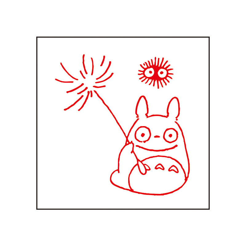 となりのトトロ ラバースタンプ 【わたげ】